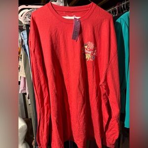 Blessed Girl Red Long-Sleeve Tee